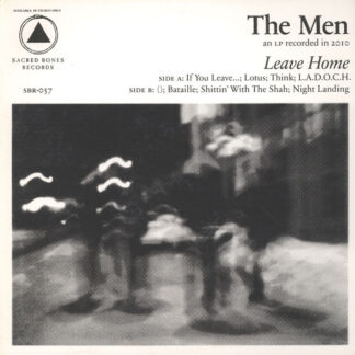 The Men ‎– Leave Home LP Clear Vinyl