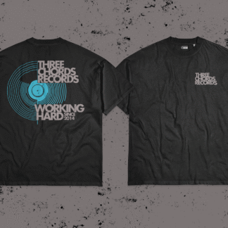 ThreeChords Records Tshirt - Blue