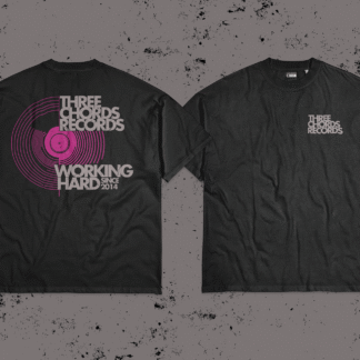 ThreeChords Records Tshirt - Pink