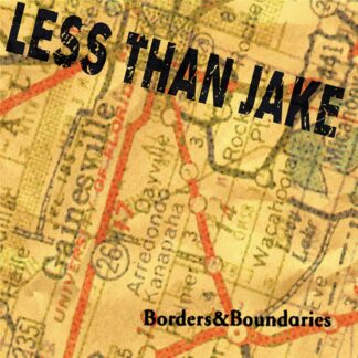 Less Than Jake - Borders & Boundaries 2xLP, Yellow Vinyl 25th Anniversary Edition