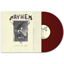 Mayhem – Live In Ski LP Oxblood Vinyl